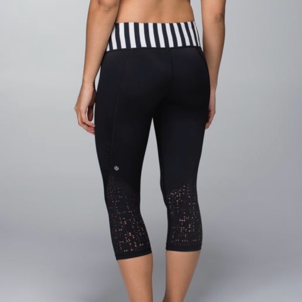 Lululemon Water Bound Crop Size 8